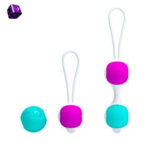 Alternative view of Bolas Kegel Dobles de Silicona