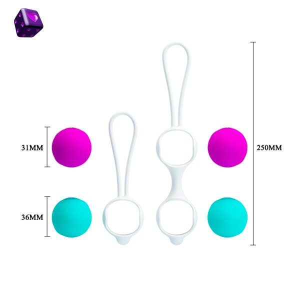 Bolas Kegel Dobles de Silicona - Image 4