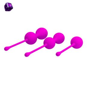 Alternative view of Set de 3 Bolas Kegel de Diferentes Tamaños