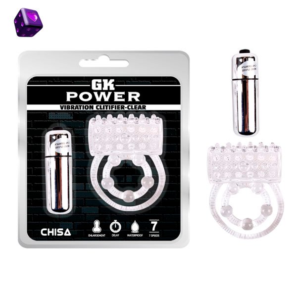 Anillo Vibrador con Estimulador de Clítoris