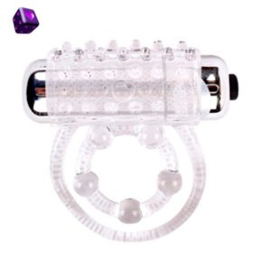 Alternative view of Anillo Vibrador con Estimulador de Clítoris