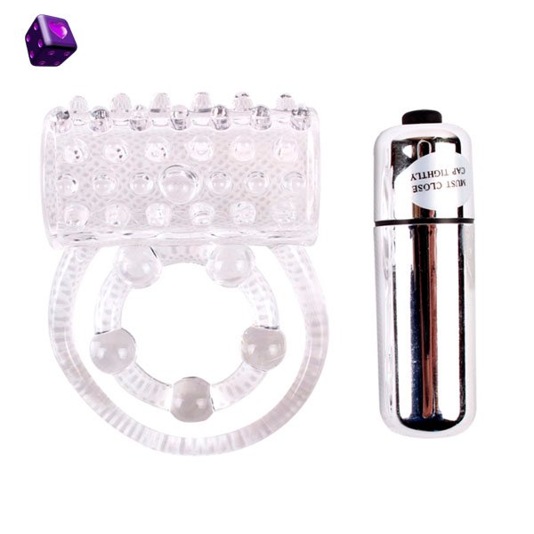 Anillo Vibrador con Estimulador de Clítoris - Image 3